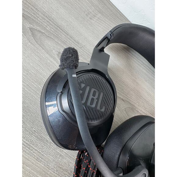 JBL Quantum Gaming Headset Quantum 400 Black Orange- EUC - Picture 3 of 6